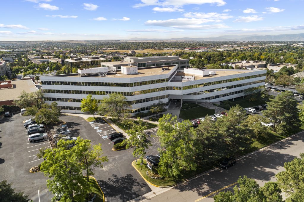 Panorama Point Centennial CO office building exterior aerial