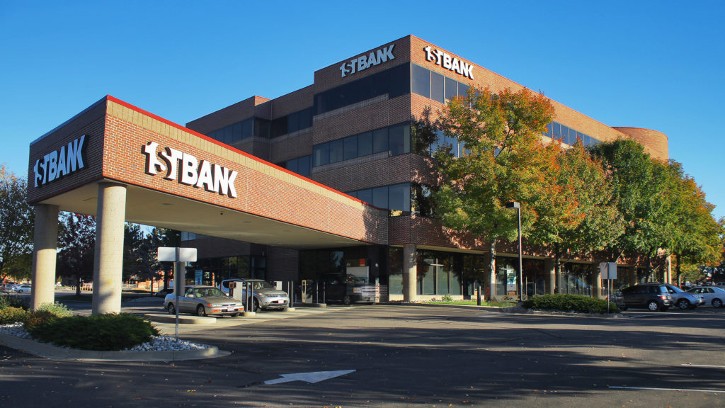 FirstBank Wheat Ridge office building exterior