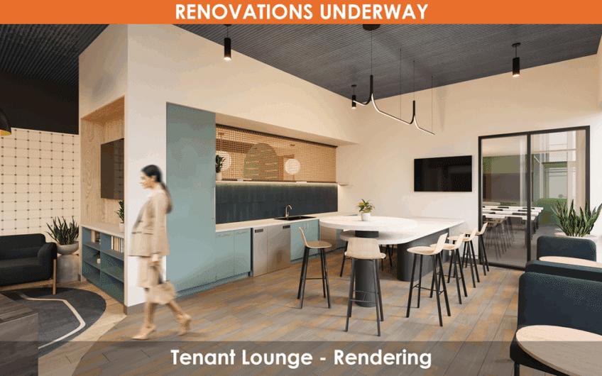 ParkRidge Four Lone Tree office building tenant lounge.