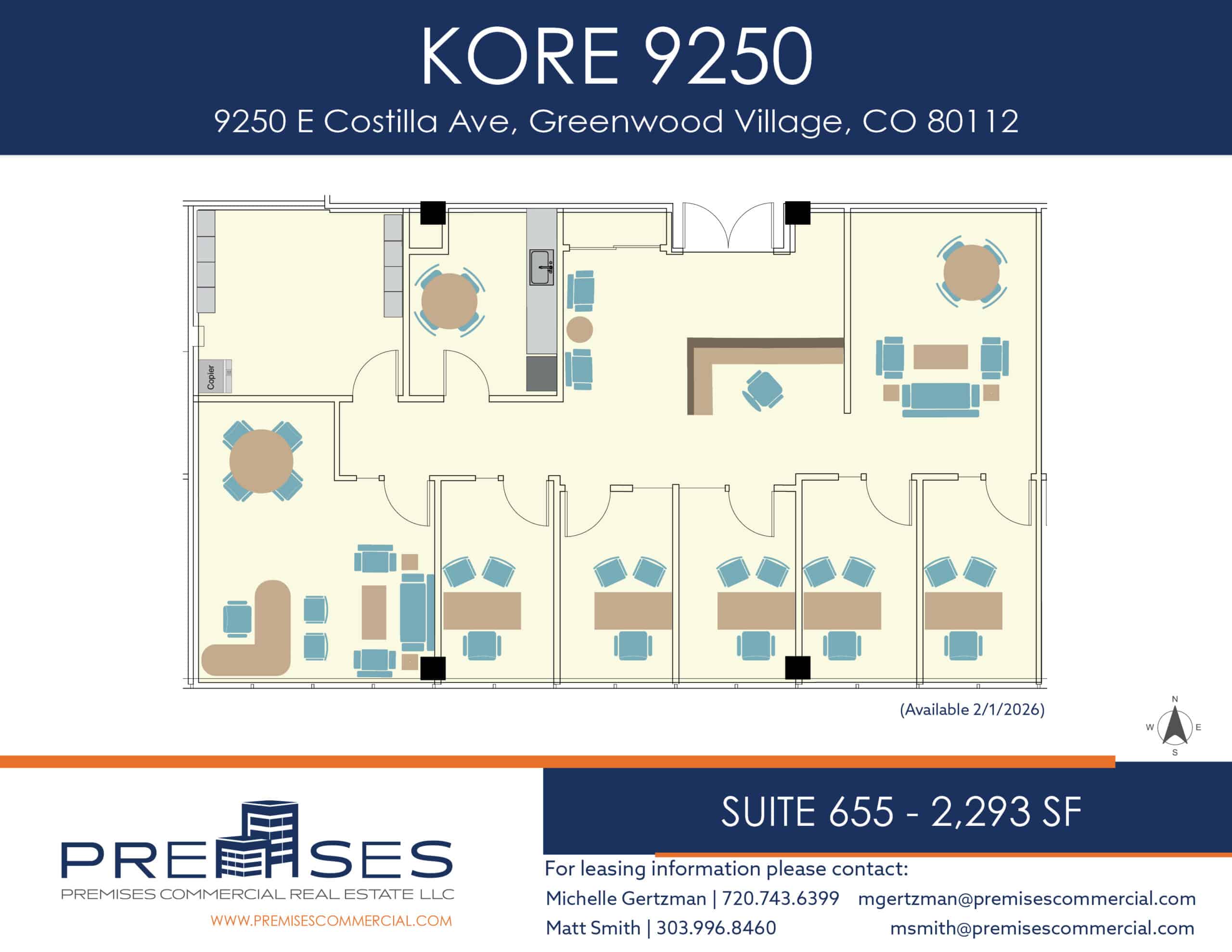 Suite 655 - 2,293 SF
