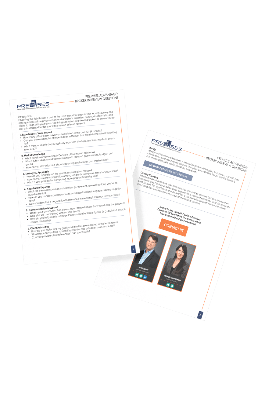 Premises Advantage: Broker Interview Questions